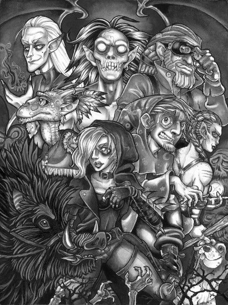 Fantasy group picture