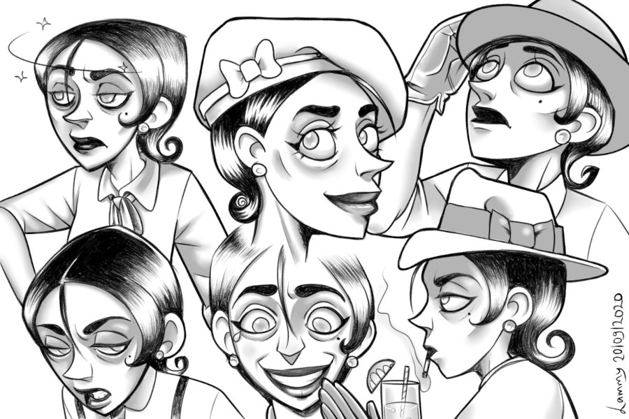 Scotty with different faces